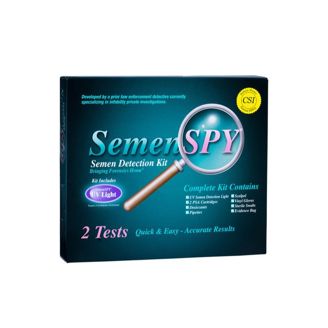 SemenSPY Semen Detection Kit - Deluxe Edition