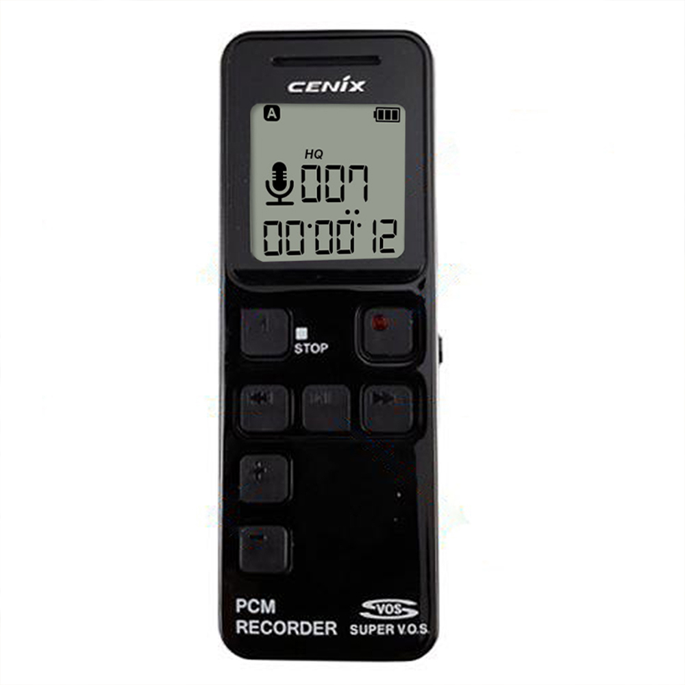 Password Protected 1040 Hour PCM Audio Recorder 8GB