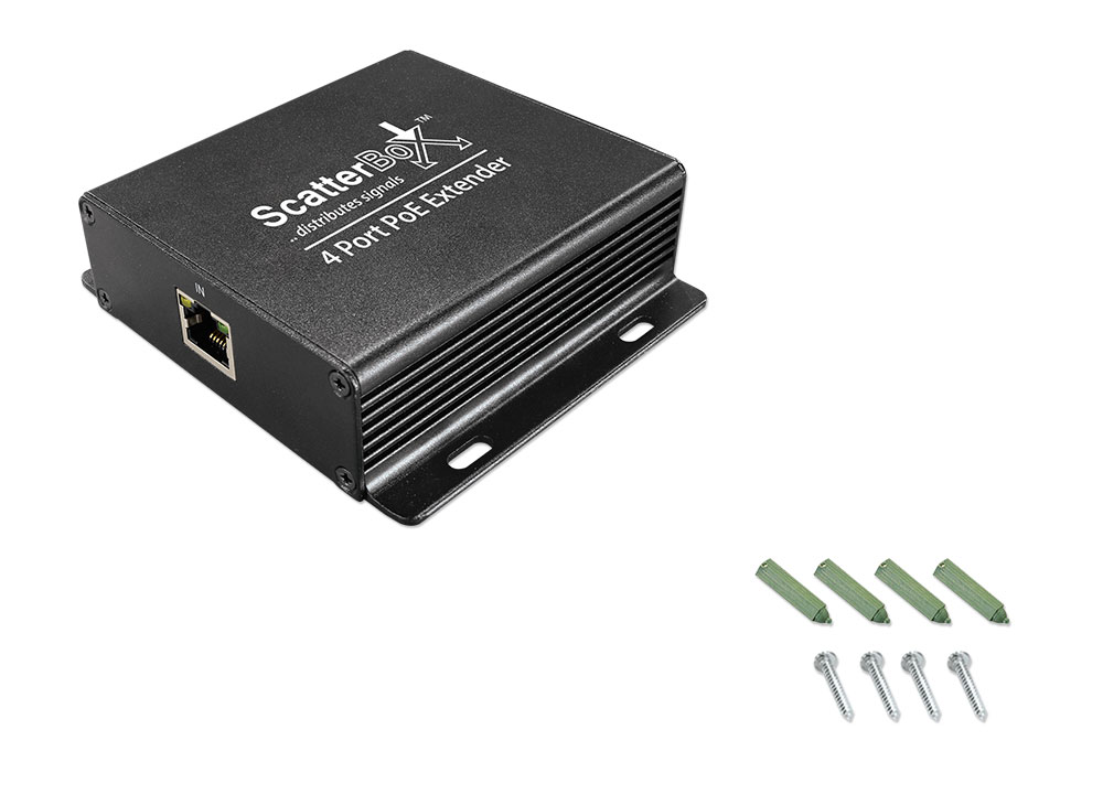 1 TO 4 PORT 10/100M POE EXTENDER