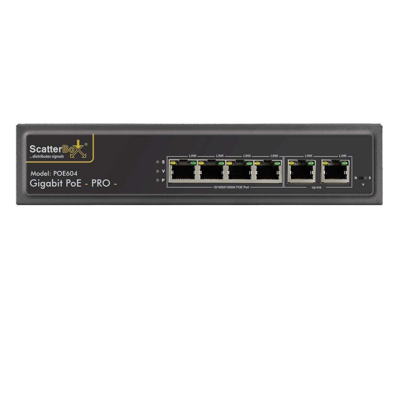 6 Port PoE Gigabit Switch