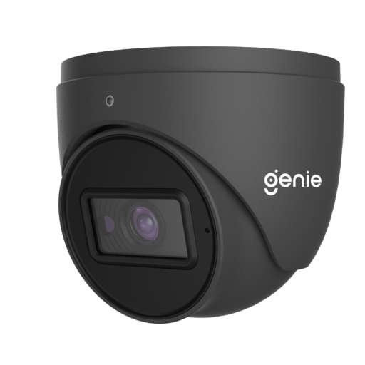 Genie NDAA 4MP H.265 IP Eyeball Cam 2.8-12mm V/F AF IR Gunmetal Grey