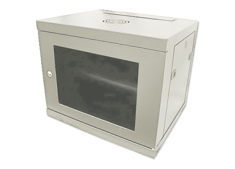 9U Rack Mount Cabinet D450Mm L Grey