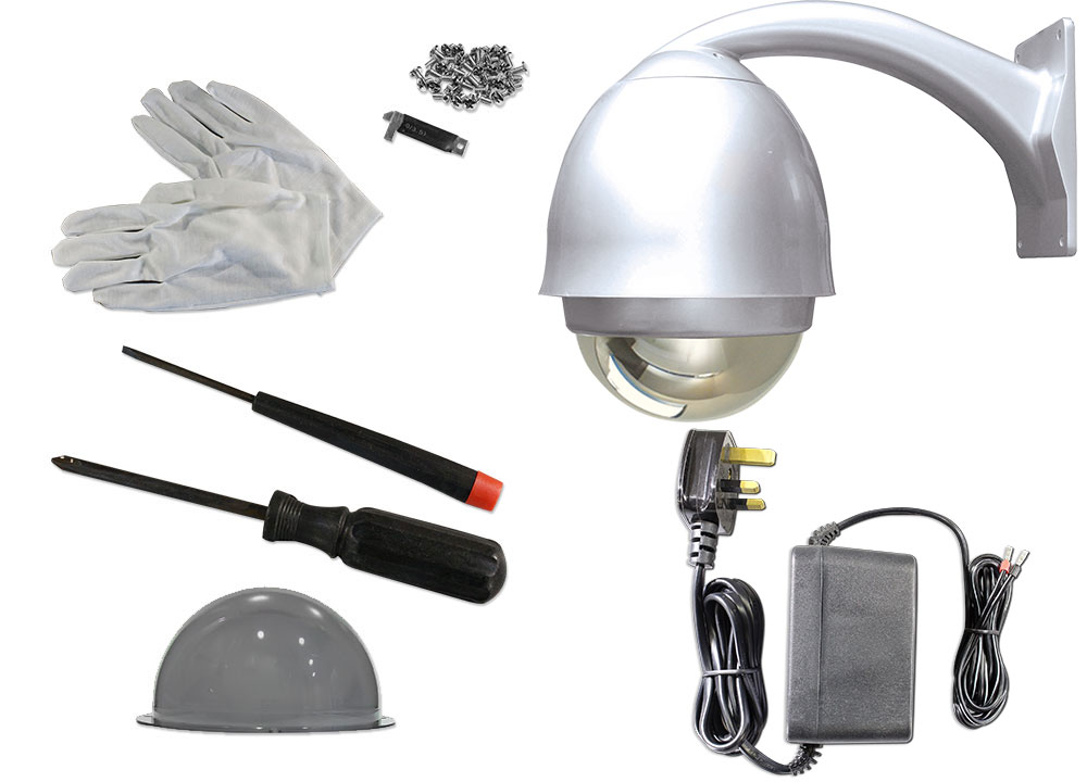 HD-TVI 720p 23x Zoom 1.3MP High Speed PTZ - Silver