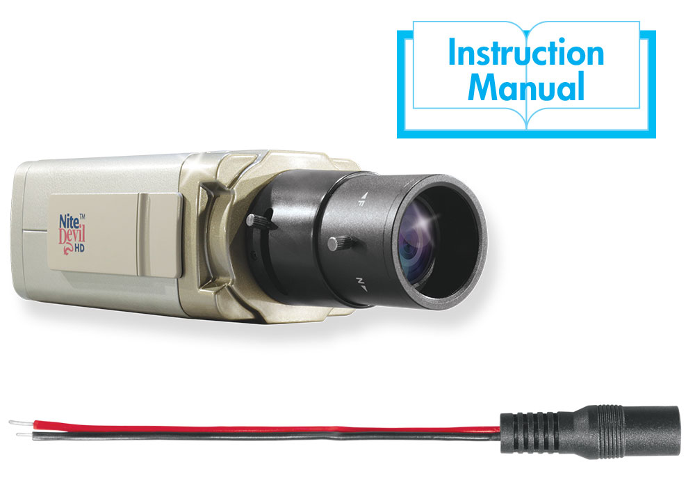 Box Camera 12V DC - 2.8-12mm Lens