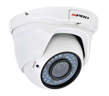 SPRO Eyeball Dome Camera 2.8-12mm Lens - SPD20-2812RW-4-A