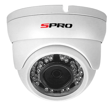 SPRO 2MP Fixed Lens Eyeball Dome Camera SPD20-36RW-30M-4