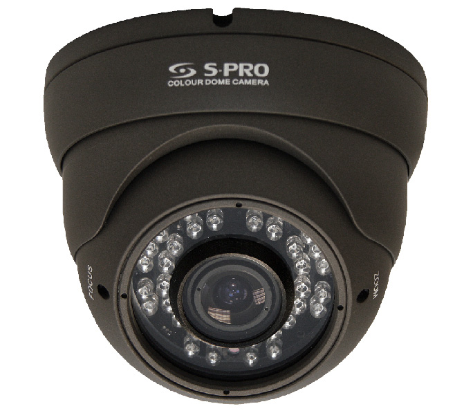 SPRO Sony EFFIO-E 960H Indoor Vari-focal 2.8 - 12mm Dome Security Camera 700TVL