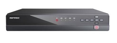 SPRO 8 Channel 960H 25FPS Realtime H.264 Recording