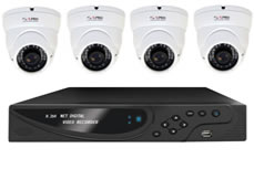 4 Indoor/Outdoor Vari-focal Cameras 700TVL + 960H DVR with Plug & Play Network Connection #2