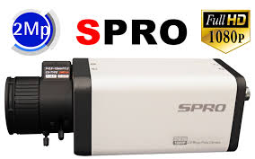 SPRO HD-SDI 1080p Box Camera 1200TVL 2.1 Megapixel Panasonic Image Sensor
