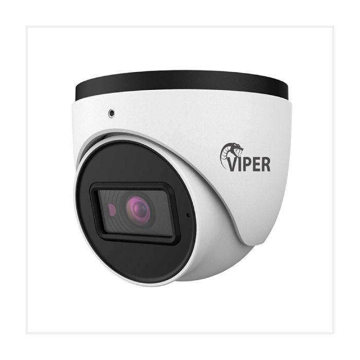 Viper 4MP Fixed E3 Range AI Turret Cameras - 3 Year Warranty