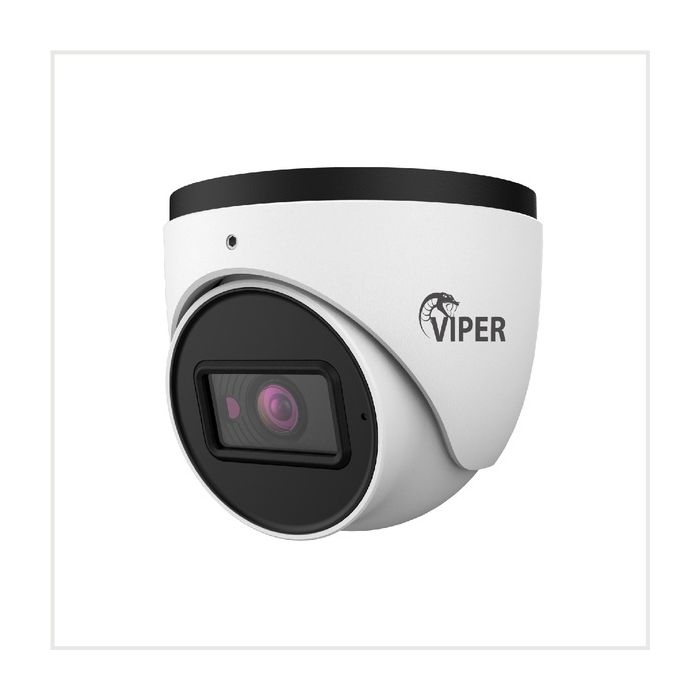 Viper 6MP S4 IR Waterproof POE IP Turret Camera - 3 Year Warranty