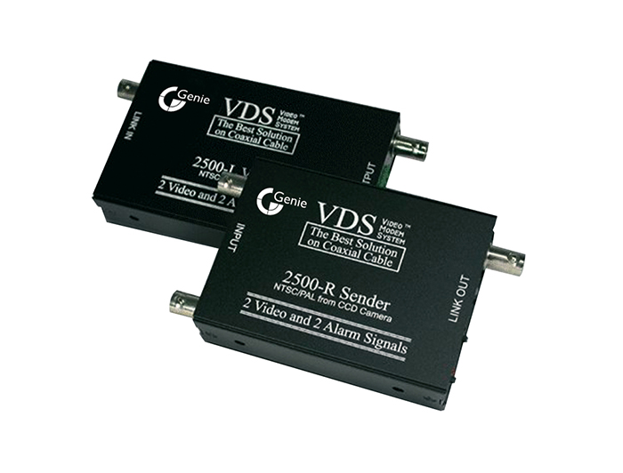Genie Video Modem - Transmits 2x Video, 2x Alarms & DC12V Power