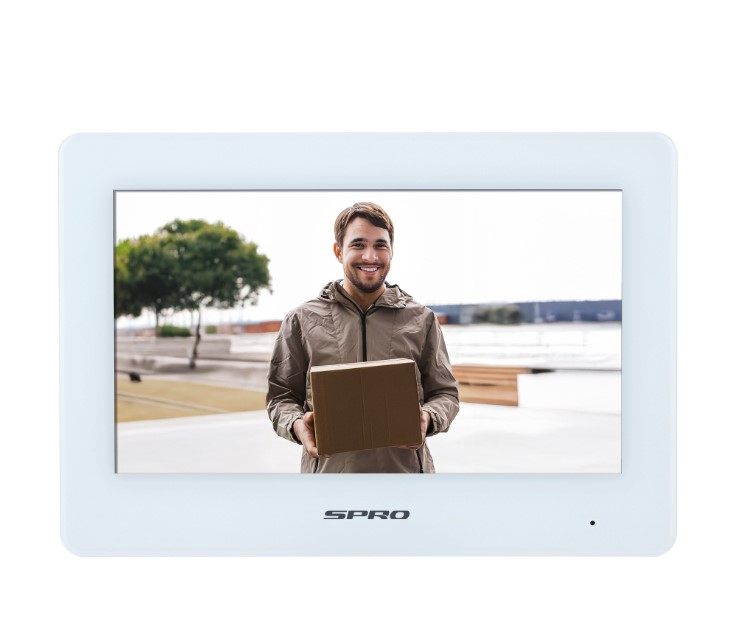 SPRO 7" Wi-Fi Indoor Touch Monitor for the 2-WIRE INTERCOM KIT