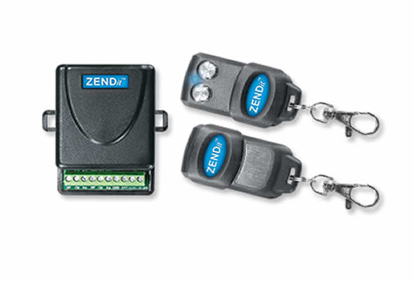 Ultra Compact Wireless Key Fob Kit With Receiver & 2 Key Fobs