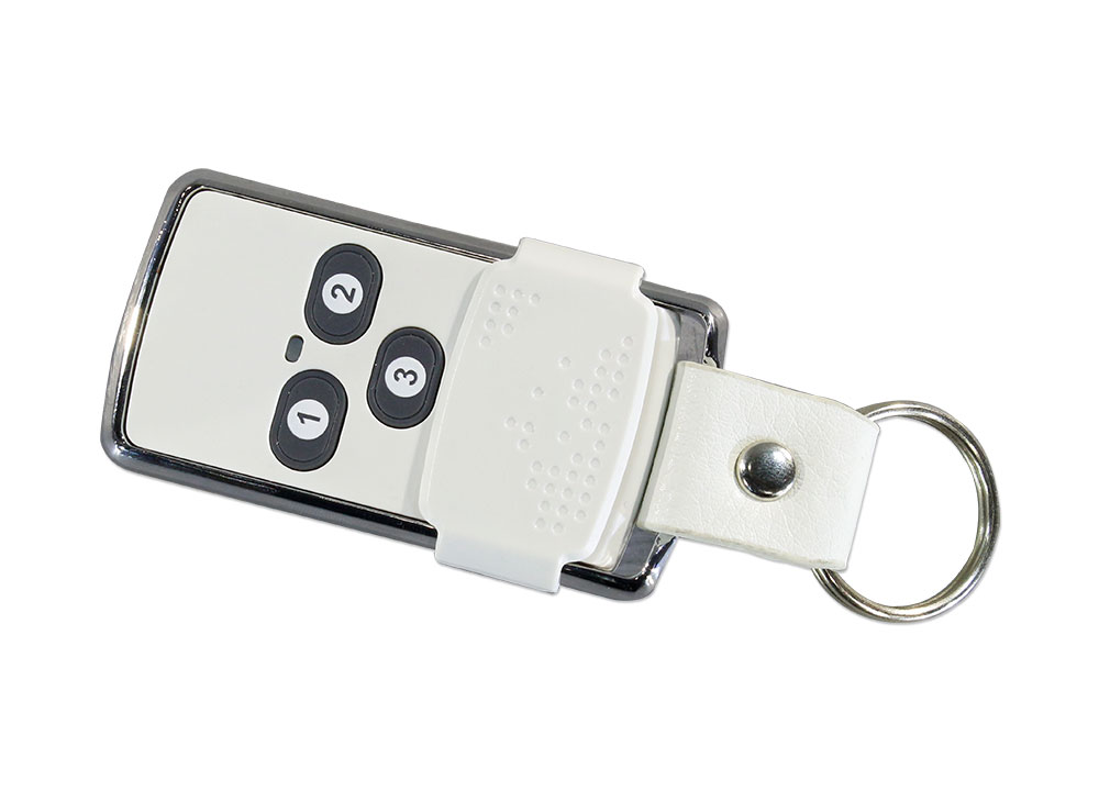 Wirefree 3 Channel Keyfob White