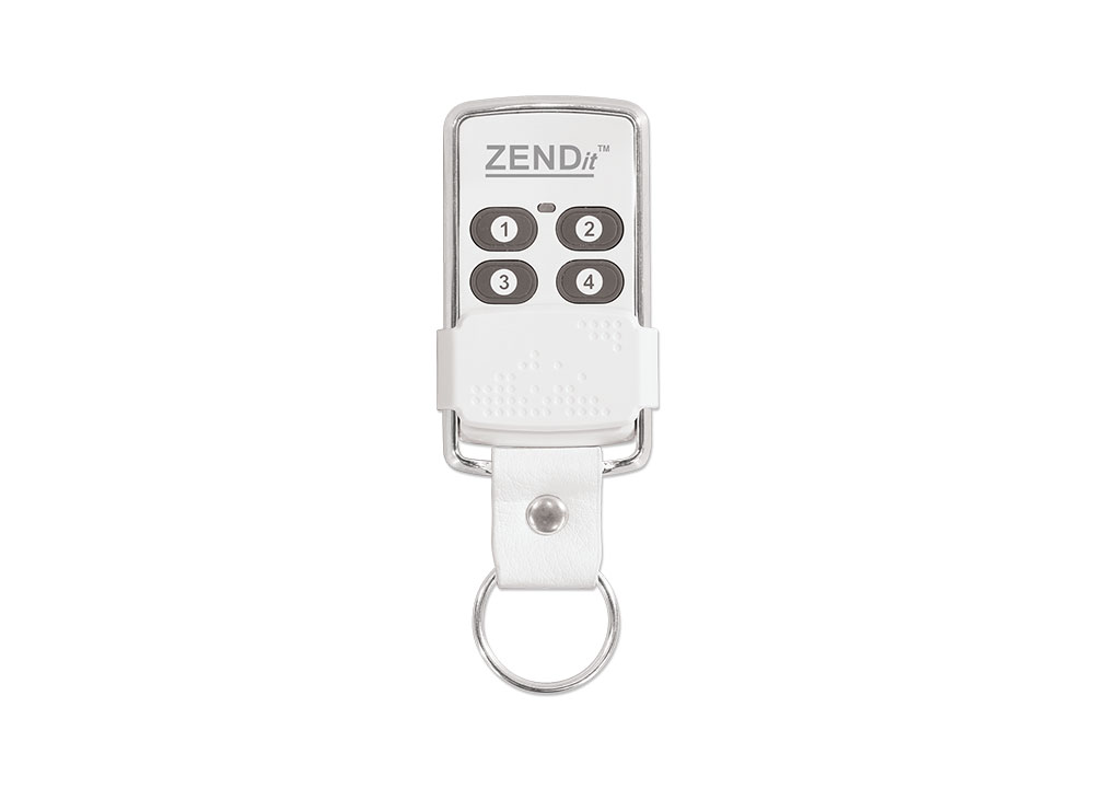 Wirefree 4 Channel Keyfob White
