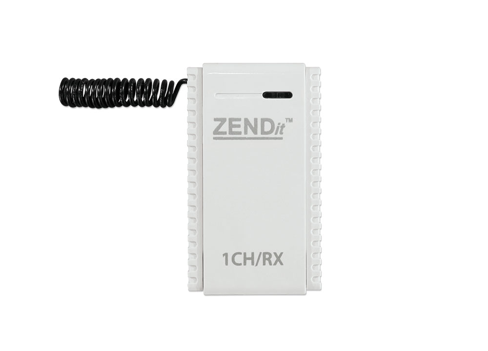 Wireless 1 Channel Receiver White
