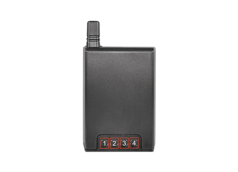 Wireless 4 Channel Receiver Black