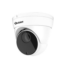 Xvision Professional 5 Megapixel H265 Vandal IR Dome IP Camera, 30m IR, Video Analytics, White