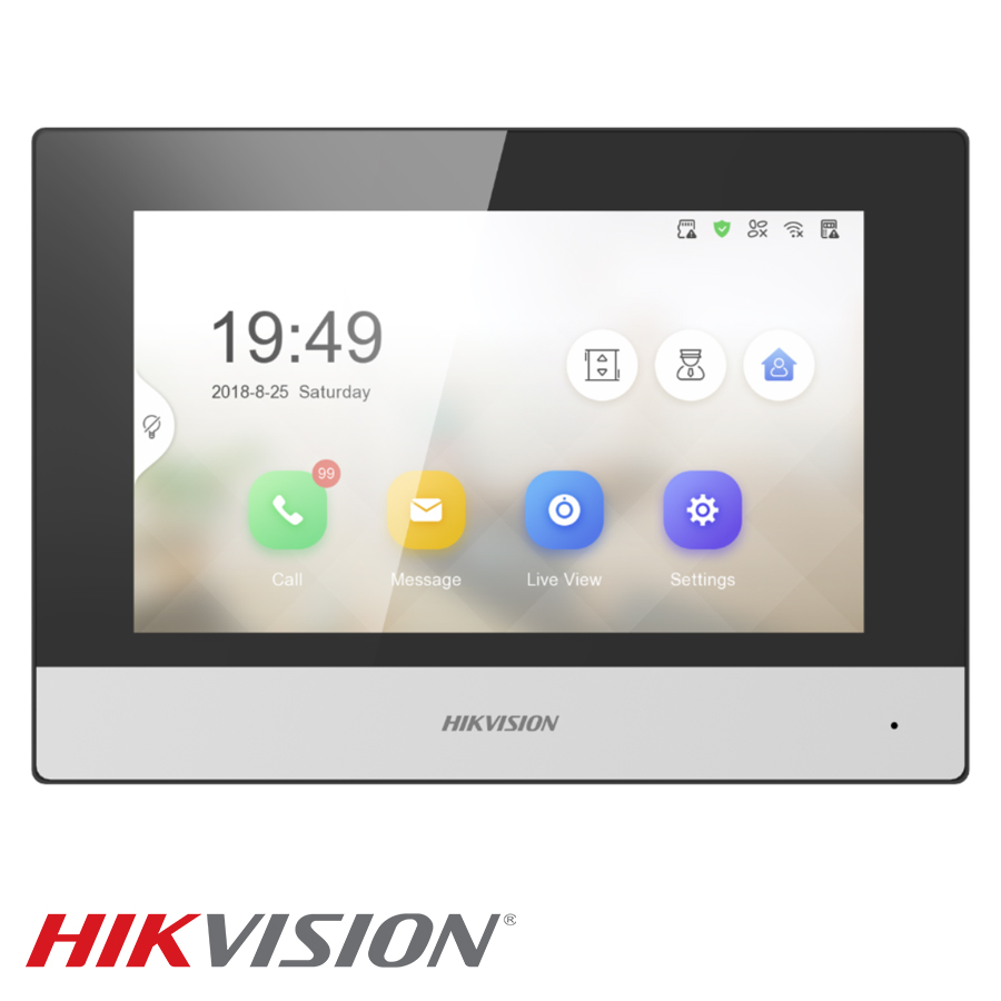 Hikvision 7" Indoor Video Intercom Station