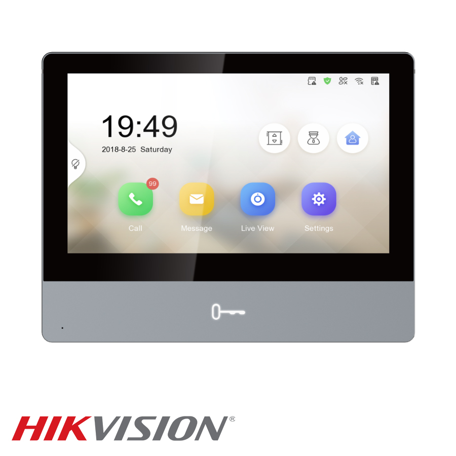 Hikvision 7" Indoor Video Intercom Station