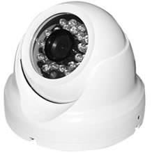 Mini Day / Night Infrared Vandal Proof Dome Camera 600TVL #2