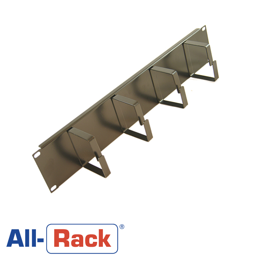 All- Rack 2U 4 Ring Cable Management Bar