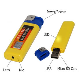 HD Lighter Camera Voice Activation #2
