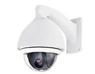 Day / Night Infrared Cut Mini Outdoor PTZ Dome 550TVL - 10x Zoom